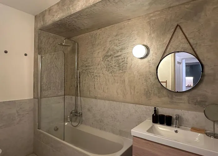 公寓 La Caletta Apartment- Panoramic Pool & Box Auto *
